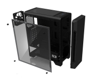 ZALMAN S3 ATX Mid Tower PC Case 120 mm fan - 480162 - zdjęcie 3